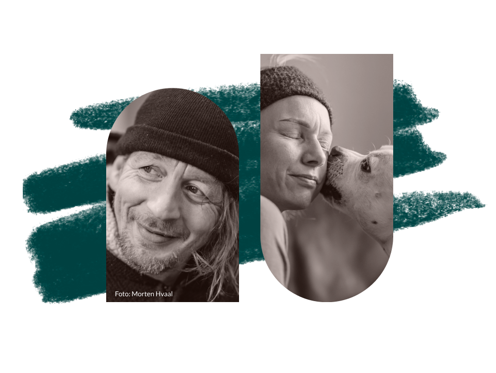 Bildecollage som viser personer på Huset Oslo. Foto: Morten Hvaal
